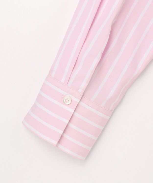 組曲 【Flower Collection】コンパクトシャーティング シャツ レースピンク系1