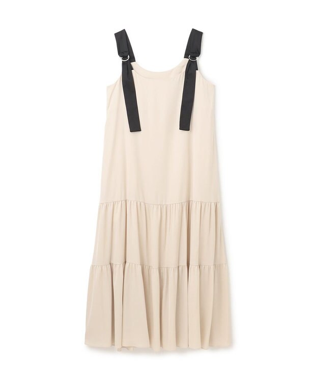 GRACE CONTINENTAL ティアードロングワンピース キナリ