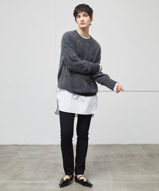 BEIGE， 【洗える】DEVENS / 2WAYストレッチスキニーパンツ Black