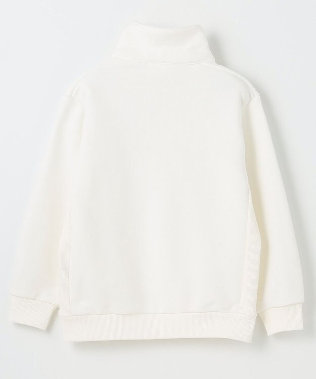 SHARE PARK LADIES 【KIDS】MVS裏毛ハーフジップスウェット ホワイト