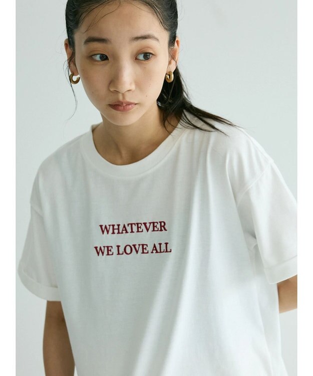 CRAFT STANDARD BOUTIQUE 刺繍ロゴＴシャツ B