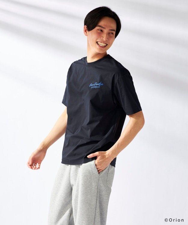 OP／FILA 【Ocean Pacific×ORION】UPF50+ペアテックスTシャツ ブラック