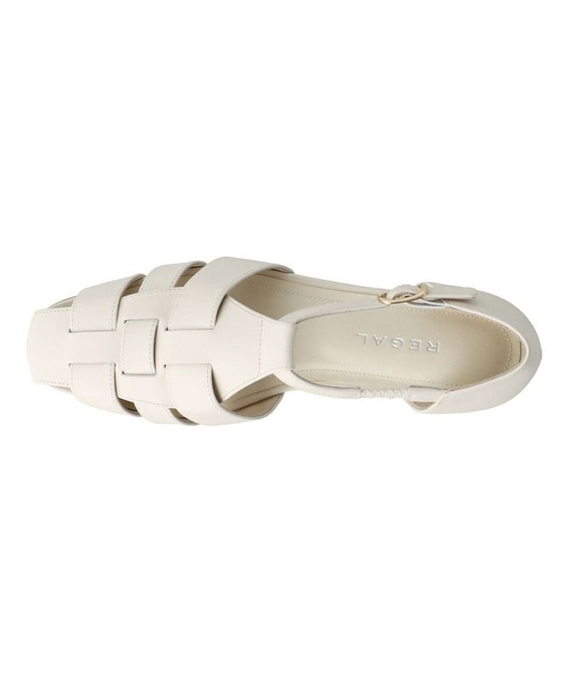 REGAL FOOT COMMUNITY 【リーガルレディース】F68Q グルカサンダル サンダル アイボリー