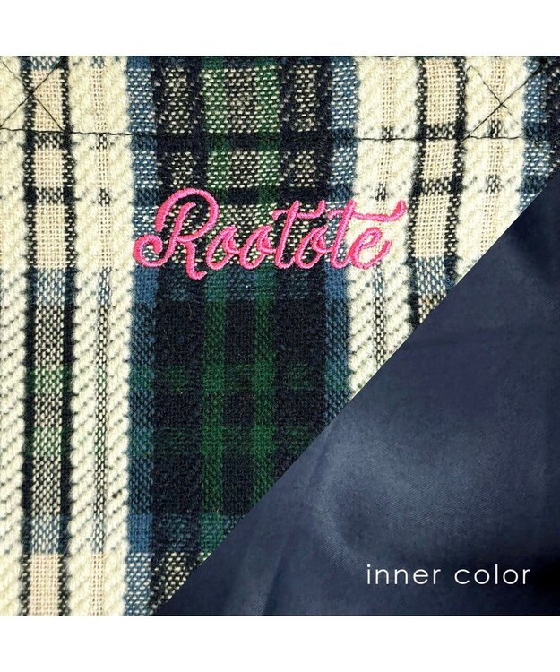 ROOTOTE 3646【2way】SC.スクエア.マテリアル-A 02：ブルー