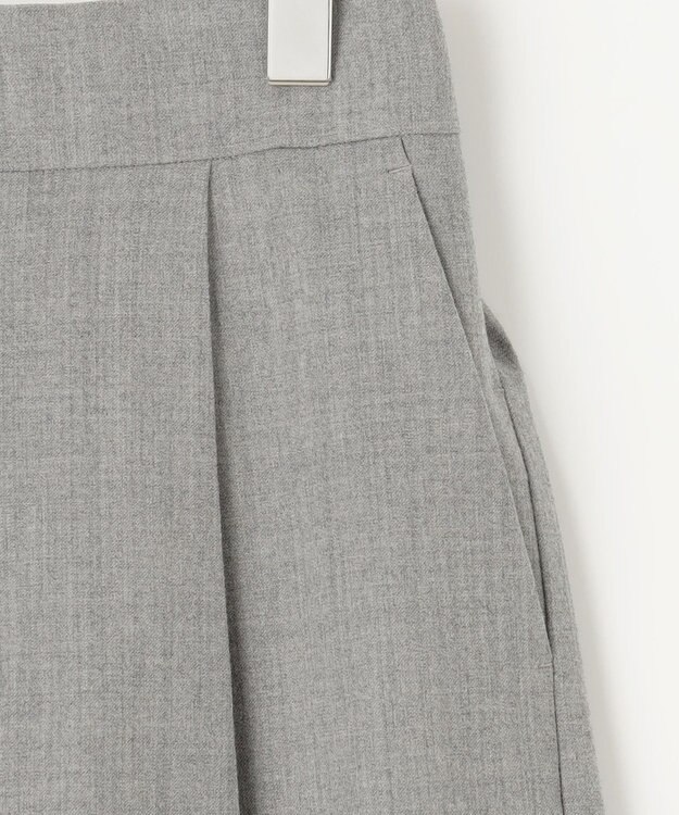 #Newans 【ANSWER for ファッショニスタ 】ウエスト調整可ワイドパンツ グレー系