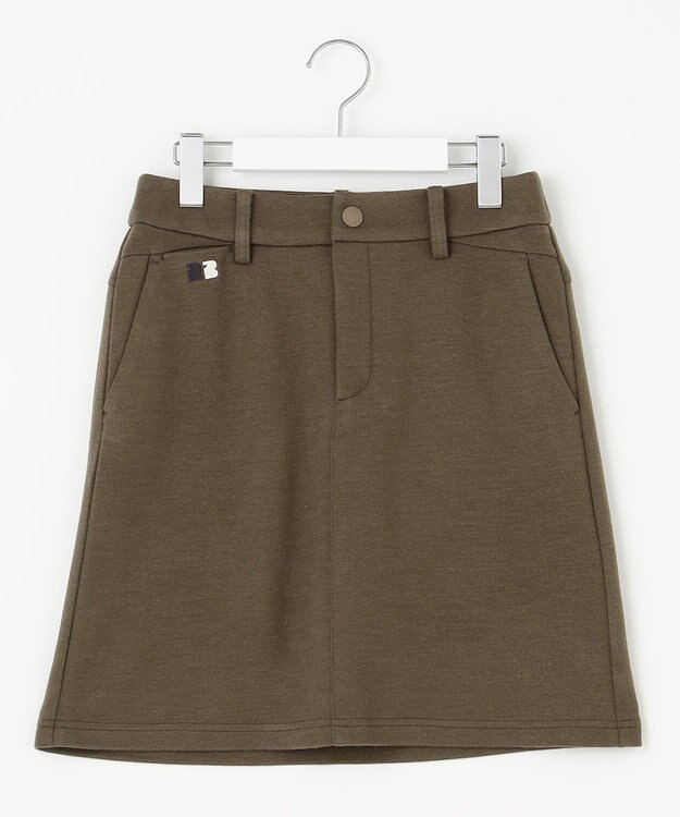 23区GOLF 【WOMEN】【ストレッチ】ポンチ スカート カーキ系