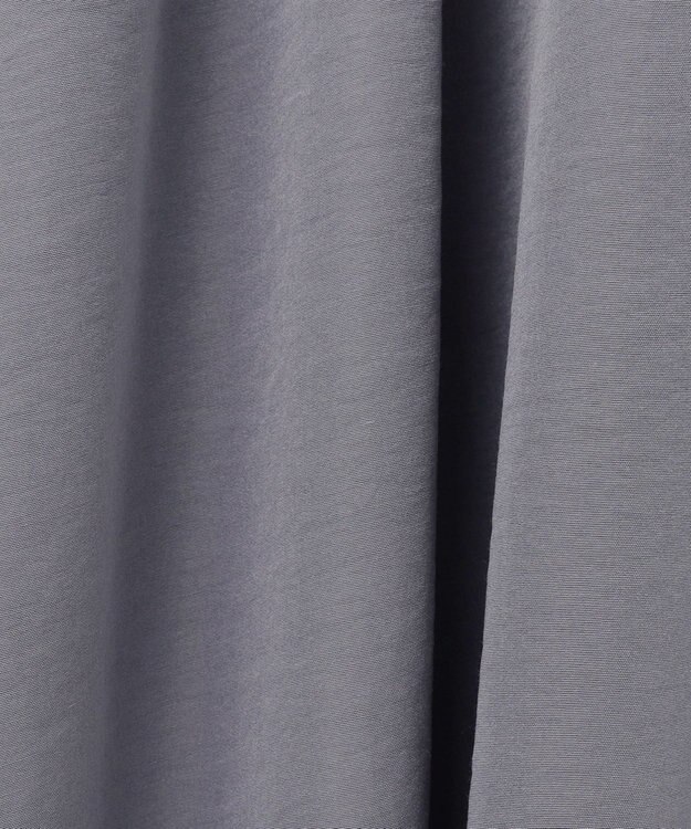 ANY SIS 【撥水】シャーリングシャツ ワンピース ダルブルー