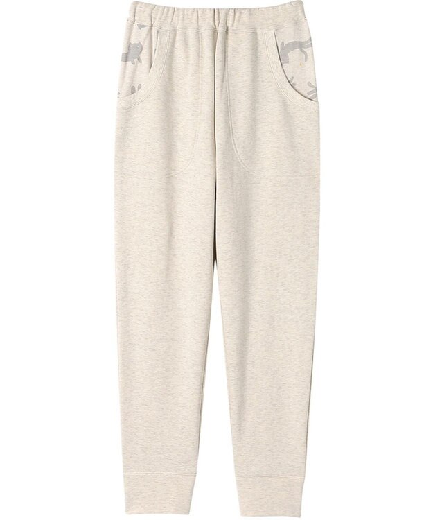 tsumori chisato SLEEP ツモリチサト ボトムス 10分丈 ルームウェア 綿100%(本体) レディース UOX586 /ワコール アイボリー