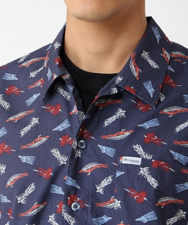 Columbia Columbia/ トローラーズ ベスト ショートスリーブシャツ /コロンビア Nocturnal Fly Pride