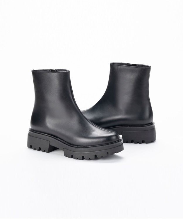 BONTRE 【BONTRE/ボントレ】タンクソールショートブーツ ブラック