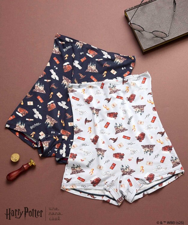 une nana cool 【ハリー・ポッターコラボ】 Harry Potter * une nana cool ハラマキ付きショーツ グレー