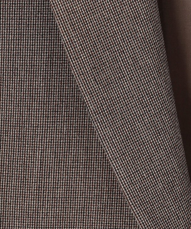 J.PRESS LADIES T/Rアルガンシルク テーラード ジャケット ブラウン系