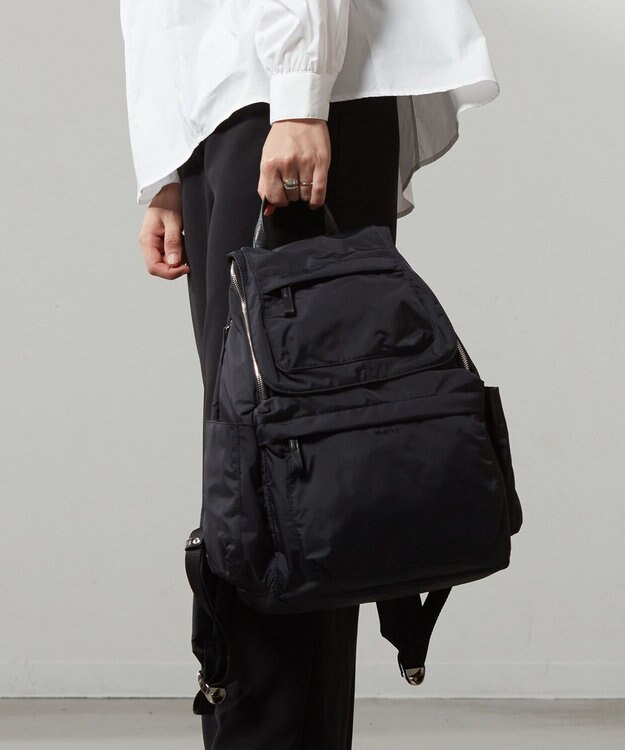 Y'SACCS カーゴポケット　リュックサック　Mサイズ ブラック