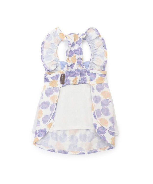 PET PARADISE ペットパラダイス エコメイド ワンピース 《貝柄 ブルー》 小型犬 ブルー