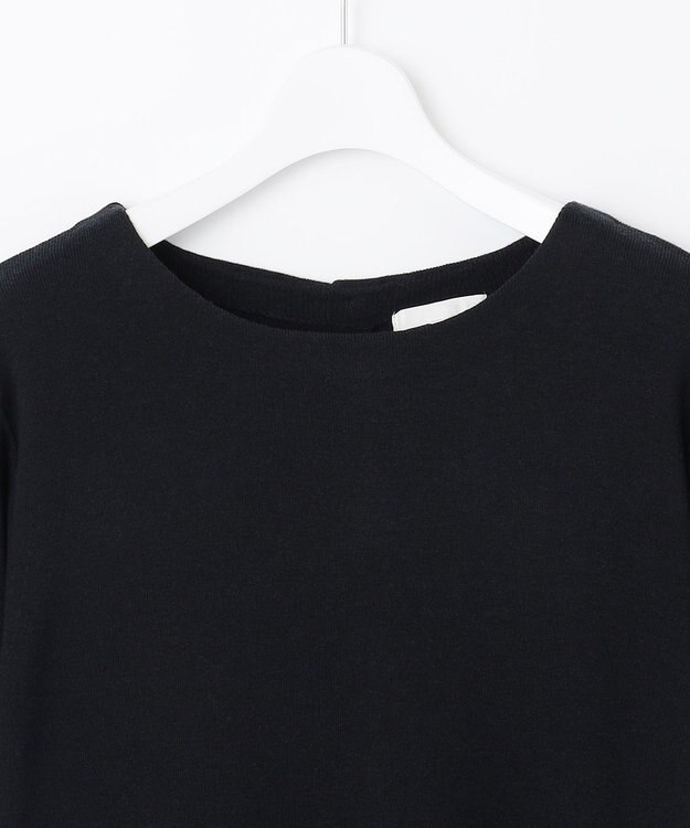 自由区 S 【セットアップ対応】ヴィスコースウールニット ワンピース ブラック系