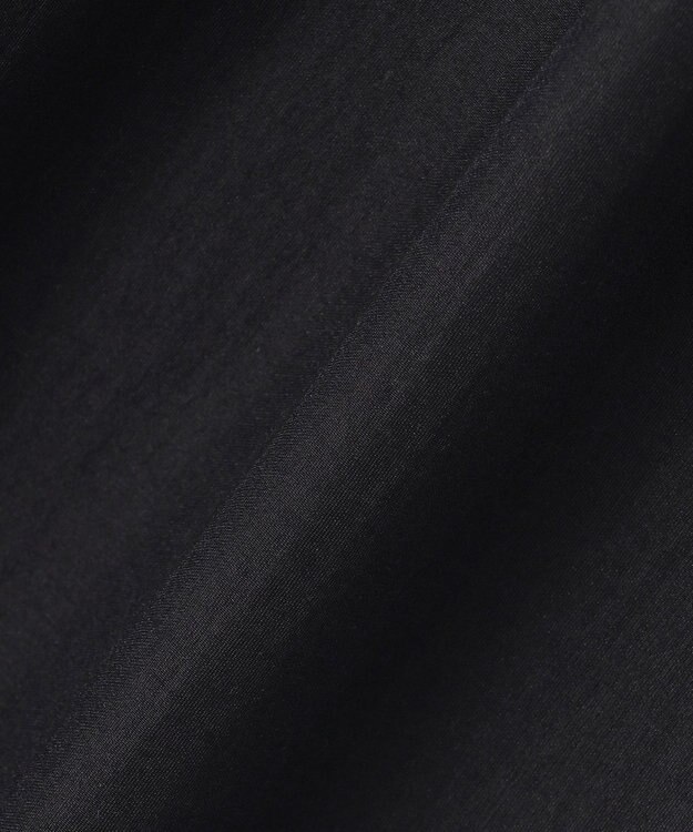 uncrave リヨセルシルクローン ギャザーパンツ ブラック