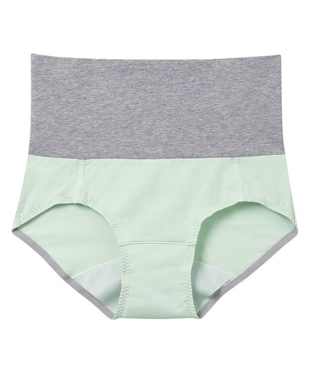 une nana cool 綿ベア天竺 カラーブロッキング サニタリーショーツ ME