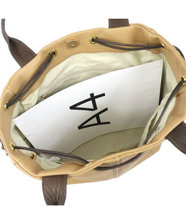 Regalo Felice 【A4サイズ対応 / 形が変えられる】トート / REGALO BE(ベージュ)