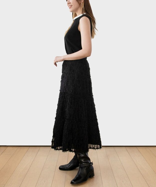 TOCCA 【洗える！】PHOTO GRAPHIC トップス ブラック系