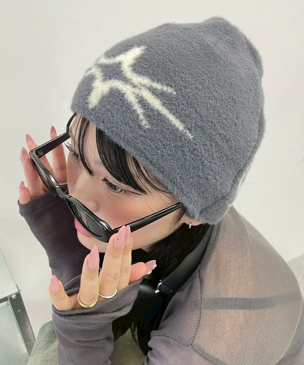 WEGO Agilityニットワッチ ライトグレー