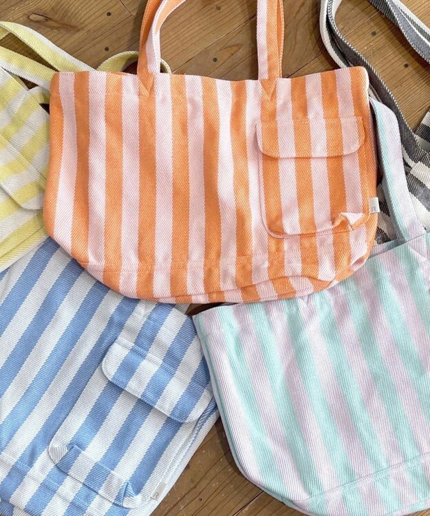 ROOTOTE 3519【ルートート】SN.ミディアム.リサイクルコットン-F 01：オレンジ・ピンク