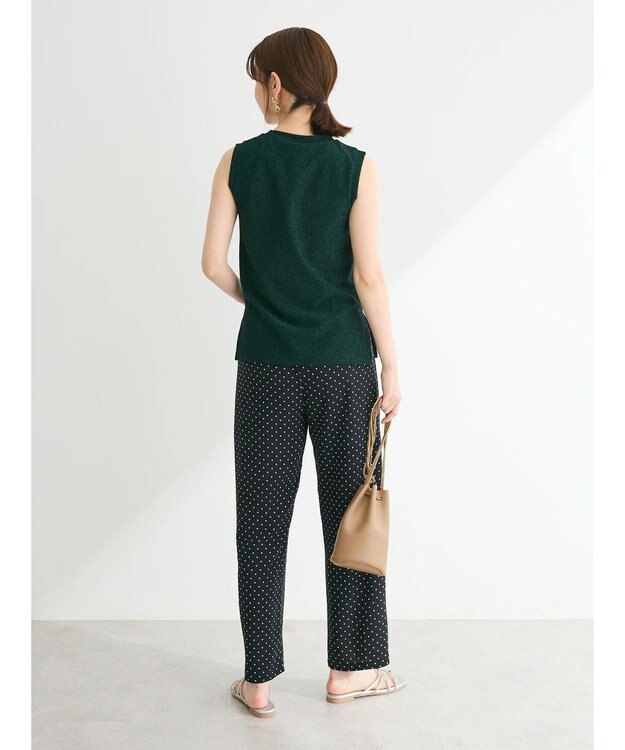 Green Parks ・Petit Fleur ラメタンクトップ Green