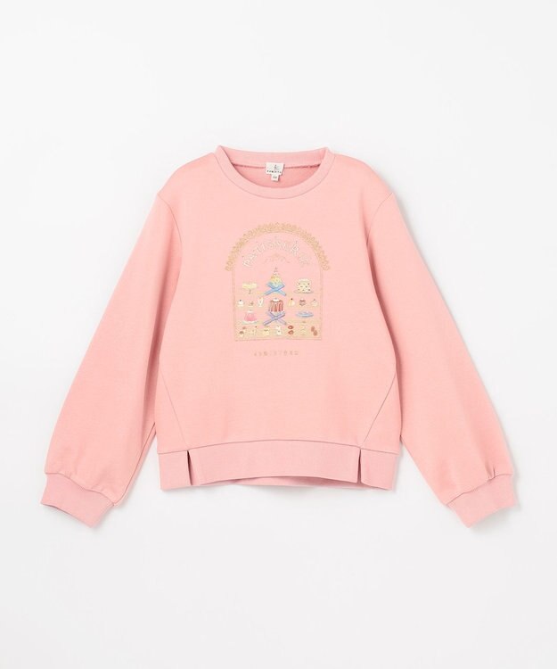 組曲 KIDS 【110-140㎝】パティスリー トレーナー ピンク