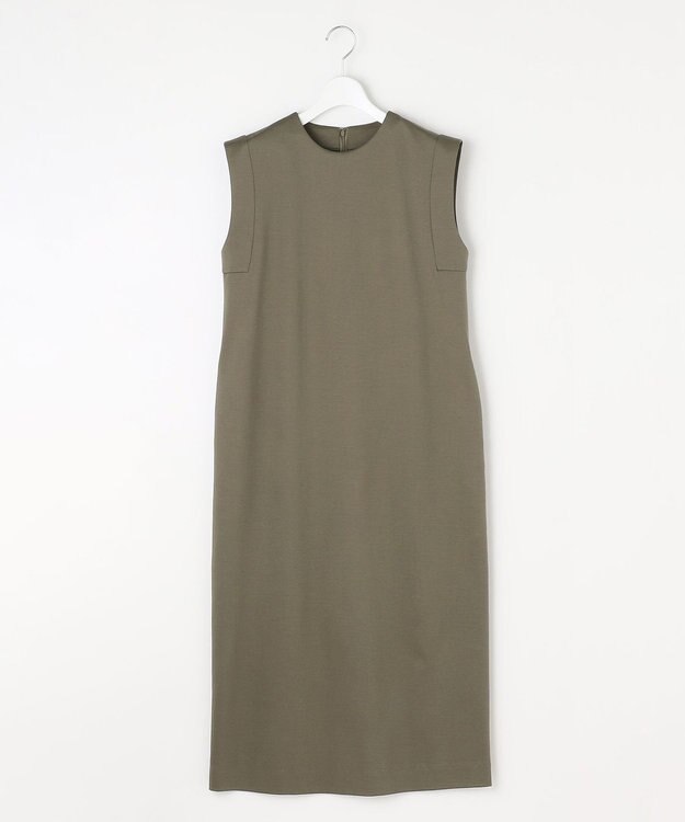 23区 【エステータ】スビンプラチナムポンチ ワンピース カーキ系