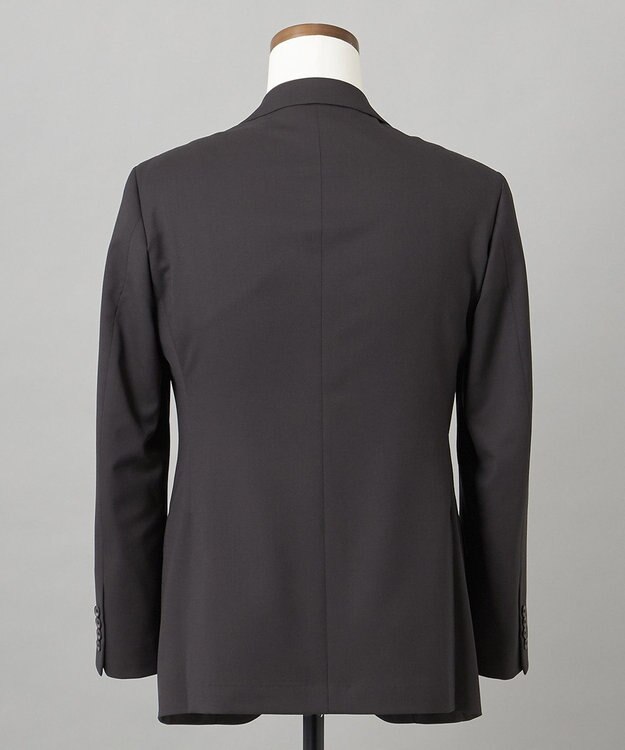 GOTAIRIKU リクルート/フレッシャー/成人式にもおすすめ【しわになりにくい/ストレッチ】ストレッチギャバジン スーツ_ブラック ブラック系