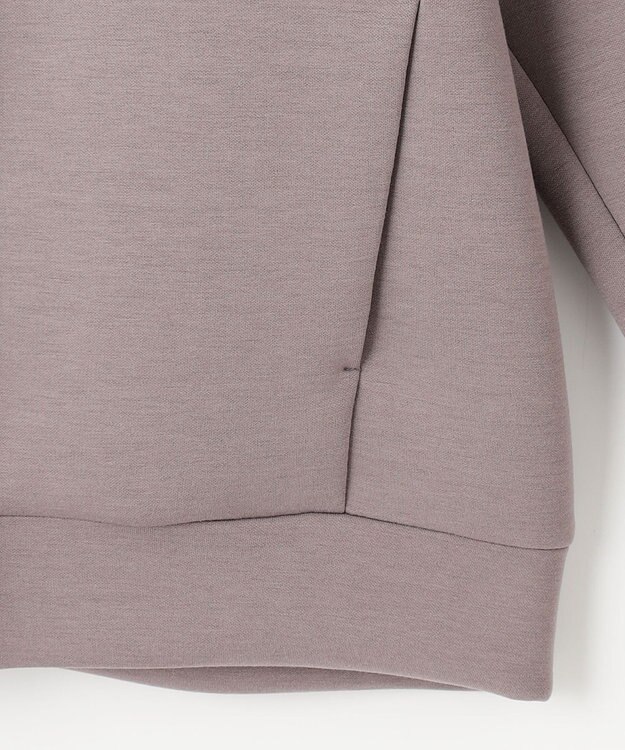 ANY SIS L 【洗える】スフレダンボール ブルゾン モカグレー