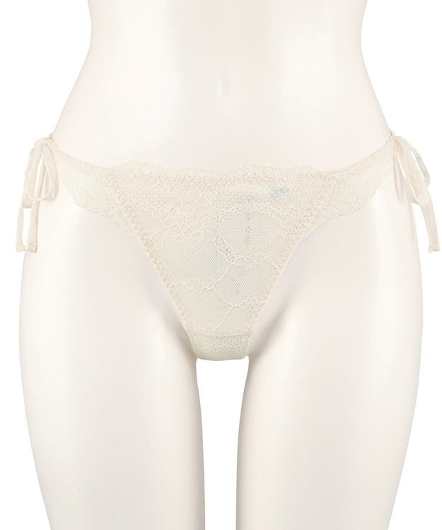 San-ai Resort（三愛水着楽園） エレガントコレクション  【2412】 ヒモTショーツ アイボリー