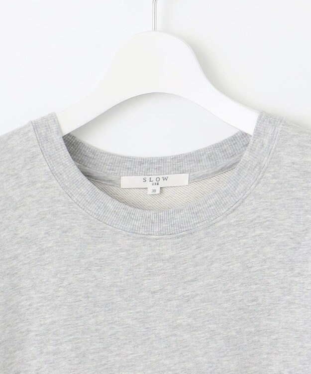 23区 【SLOW/一部店舗限定】ハイゲージテリー スウェット ワンピース ライトグレー系