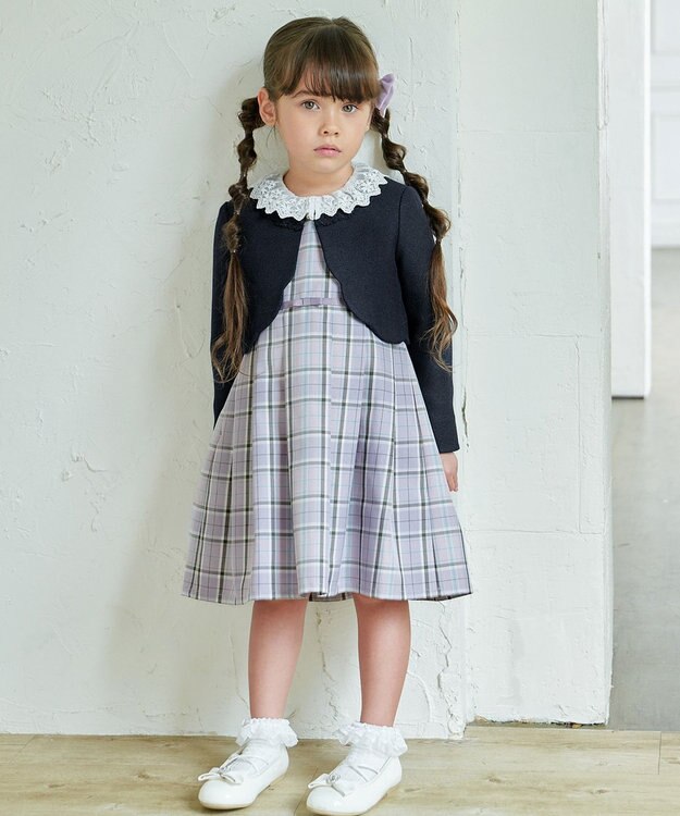 ANY KIDS レースショートソックス ホワイト