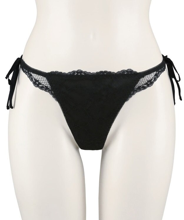 San-ai Resort（三愛水着楽園） エレガントコレクション  【2412】 ヒモTショーツ ブラック