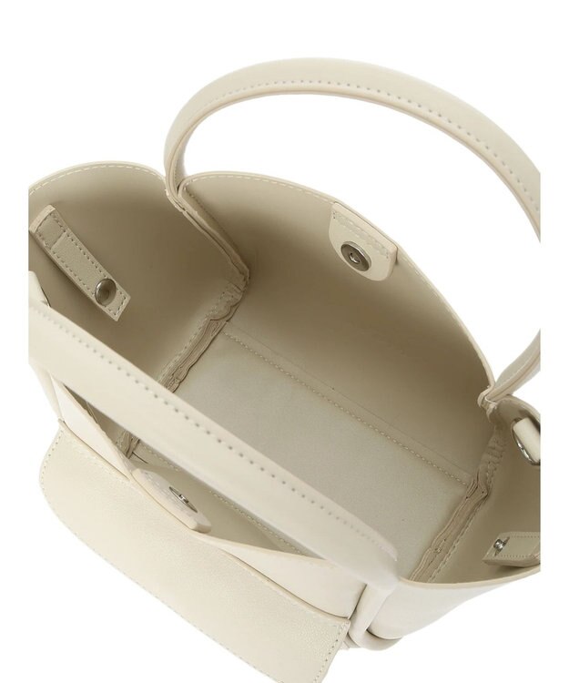 Green Parks ＯＴＯ．ＨＡ．太ベルト合皮バッグ Ivory