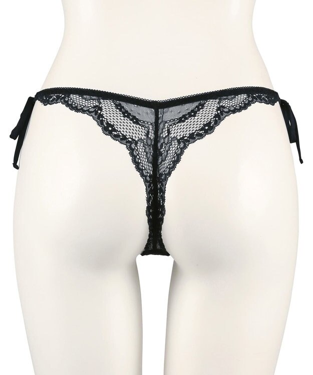 San-ai Resort（三愛水着楽園） エレガントコレクション  【2412】 ヒモTショーツ ブラック