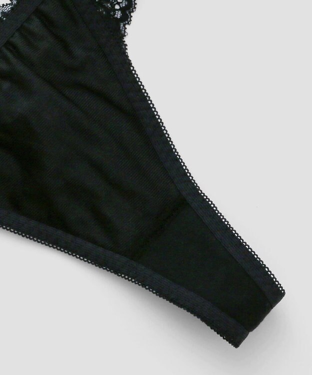 San-ai Resort（三愛水着楽園） エレガントコレクション  【2412】 ヒモTショーツ ブラック