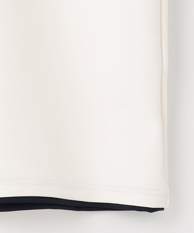 23区GOLF 【MEN】【UVカット・吸水速乾】グラフィック モックネックシャツ ホワイト系