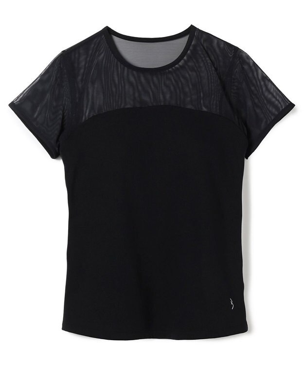 Chacott Motion シアーブラトップ ブラック