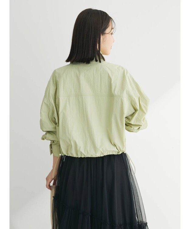 Green Parks ・ＥＬＥＮＣＡＲＥ　ＤＵＥ　スタンドナイロンブルゾン Light Green