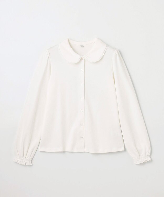 ANY KIDS 襟付きブラウス ホワイト