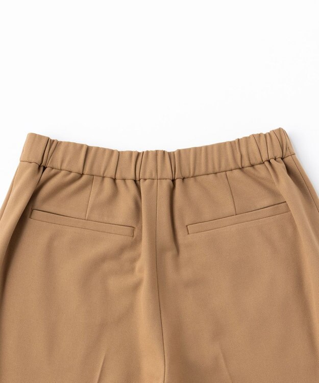 UNFILO 裏起毛テーパードパンツ キャメル