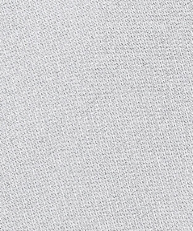 ICB L 【洗える】コットンポリエステルスムース ニットスカート シルバー系