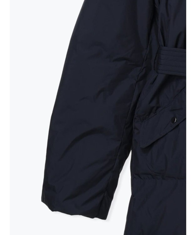 Te chichi 【宮本茉由着用】フードロングダウンコート ネイビー