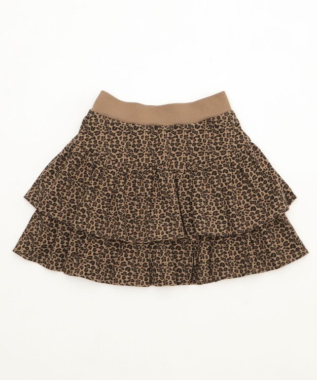 WEGO 【ウエストゴム】カットフリルスカパン 柄1