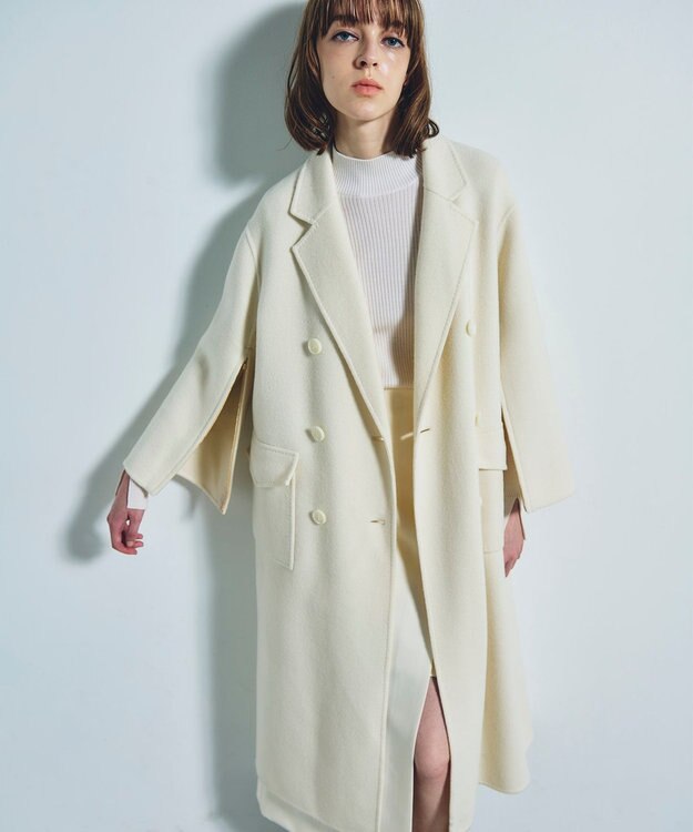 GRACE CONTINENTAL ウールリバーチェスターコート キナリ