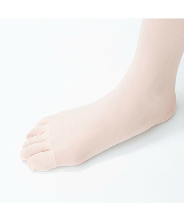 Chacott レディース プロタイツ（5本指・穴あき） ロイヤルピンク