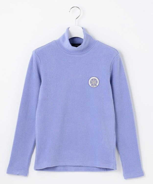 23区GOLF 【WOMEN】【吸湿発熱】グランサーモ モックネック カットソー ふじ色系