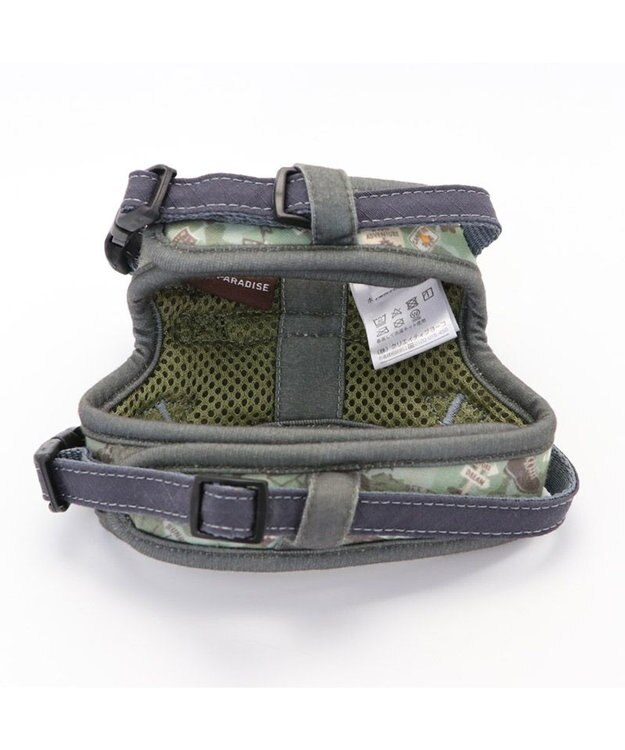 PET PARADISE ペットパラダイス やさしい ハーネス 迷彩 ３Ｓ 〔小型犬〕 カーキ