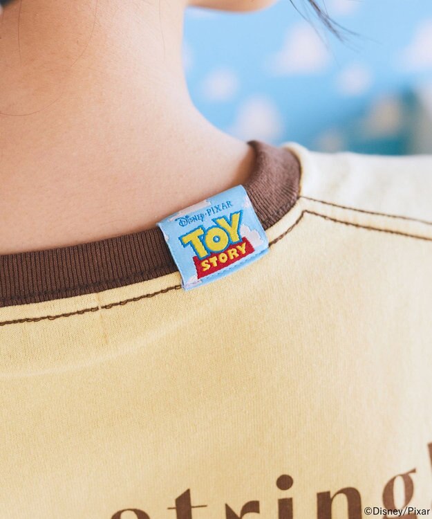 earth music&ecology 【予約】リンガーTシャツ/TOY STORY ブラウン